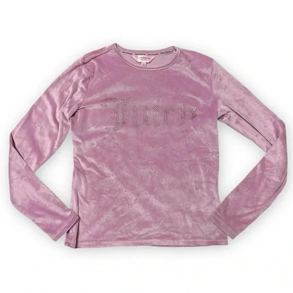 Juicy Couture Velour Mcbling Top